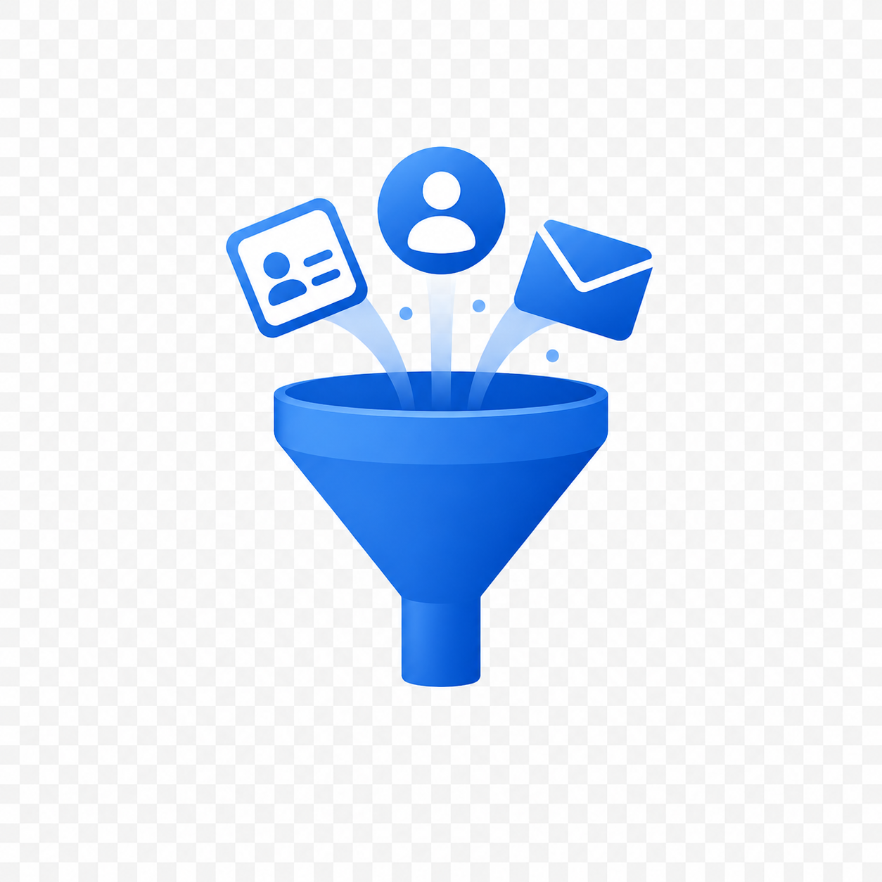 Lead funnel icon